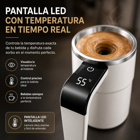 Taza AutoMezcla y Calienta